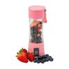 Mind Reader Portable Blender 6 Stainless Steel Blades 12.8 oz Pink