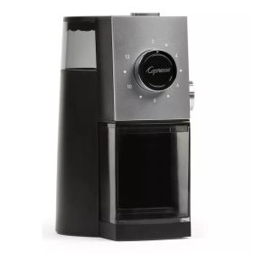 Coffee Disk Burr Grinder Grind Select ��� Black