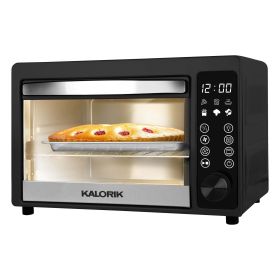 Kalorik�� 22-Quart Digital Touchscreen Air Fryer Toaster Oven, Black