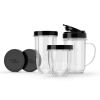 11 Piece Personal Blender – Silver / Black