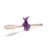 1pc Kitchen Spoon Holder And Steam Release Creative Heat-Resistant Silicone Witch Pot Lid Spill-Free BPA-Free Kitchen Utility Gadgets Purple