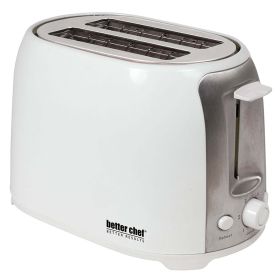 Better Chef Cool Touch Wide-Slot Toaster- White (Brand: Better Chef)