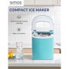 Mini Portable Electric Ice Maker Machine with Ice Scoop