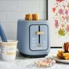 2 Slice Toaster with Touch-Activated Display, Cornflower